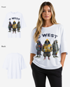 G West 3 Peigion Oversized Tee - WOMEN