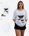 Butterfly Haven Oversized T-Shirt