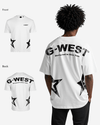 G West Arch Logo Oversized Tee