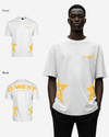G West Arch Logo Oversized Tee
