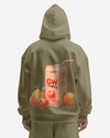 G West Atlanta Peach Heavy Premium Oversize Hoodie
