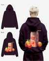 G West Atlanta Peach Heavy Premium Oversize Hoodie