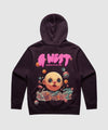 G West Bubble Gum Baby Heavy Premium Hoodie