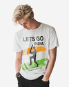 G West Cricket Lets Go India T-Shirt