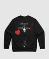G West Drunk In Sorrow Heavy Premium Crewneck