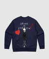 G West Drunk In Sorrow Heavy Premium Crewneck