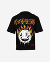 G West Fire Smile Life Style Oversized Tee Mens