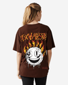G West Fire Smile Lifestyle Oversized Tee - WOMEN