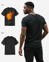 G West Flame Head Black tee