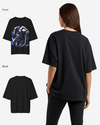 G West Heavy Weight Galaxy Premium Oversized Tee - WOMEN