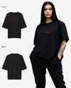 G West Heavyweight Logo Wear Oversized T-Shirt - WOMEN