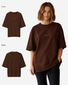 G West Heavyweight Logo Wear Oversized T-Shirt - WOMEN
