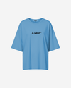 G West Heavyweight Logo Wear Oversized T-Shirt - WOMEN