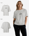 G West Heavyweight Logo Wear Oversized T-Shirt - WOMEN