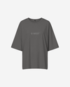 G West Heavyweight Logo Wear Oversized T-Shirt - WOMEN