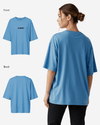 G West Heavyweight Logo Wear Oversized T-Shirt - WOMEN