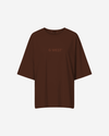 G West Heavyweight Logo Wear Oversized T-Shirt - WOMEN