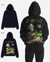 G West Higher Lifeform Heavy Premium Oversized Hoodie