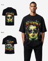 G West Hold Steady Premium Oversized Tee Front And Back Print