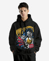 G WEST KING OF CHAOS OVERSIZE HOODIE