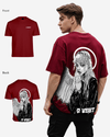 G West Oversized Angel Girl Tee