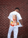 G West Oversize Atlanta Peach Tee