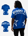G West Oversized Brooklyn Arch Logo Tee