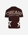 G West Oversized Chicago Arch Logo Tee