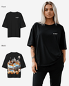 G WEST OVERSIZED CHICAGO CAKE TEE -WOMEN