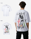 G West Oversized Colors Of Life Tee