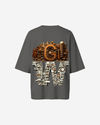G WEST OVERSIZED DETROIT MOTORCITY T-SHIRT - WOMEN