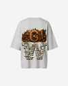 G WEST OVERSIZED DETROIT MOTORCITY T-SHIRT - WOMEN