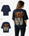 G WEST OVERSIZED DETROIT MOTORCITY T-SHIRT - WOMEN