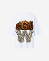 G WEST OVERSIZED DETROIT MOTORCITY T-SHIRT - WOMEN