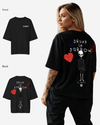 G West Oversized Drunk In Sorrow Tee - WOMEN