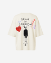 G West Oversized Drunk In Sorrow Tee - WOMEN