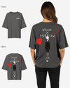 G West Oversized Drunk In Sorrow Tee - WOMEN