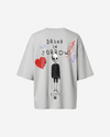 G West Oversized Drunk In Sorrow Tee - WOMEN