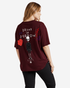 G West Oversized Drunk In Sorrow Tee - WOMEN