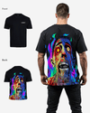 G West Oversized Flaming Zombie Tee