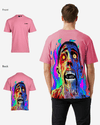 G West Oversized Flaming Zombie Tee