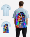 G West Oversized Flaming Zombie Tee