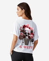 G West Oversized Ice Cream Skull Tee -WOMEN