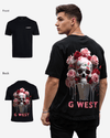 G West Oversized Ice Cream Skull Tee