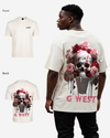 G West Oversized Ice Cream Skull Tee