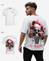G West Oversized Ice Cream Skull Tee