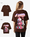G West Oversized Melting Ice Cream Tee - WOMEN