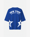 G West Oversized New York Arch Logo Tee  - WOMEN
