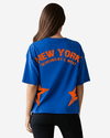 G West Oversized New York Arch Logo With Star Tee - WOMEN