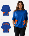 G West Oversized New York Arch Logo With Star Tee - WOMEN